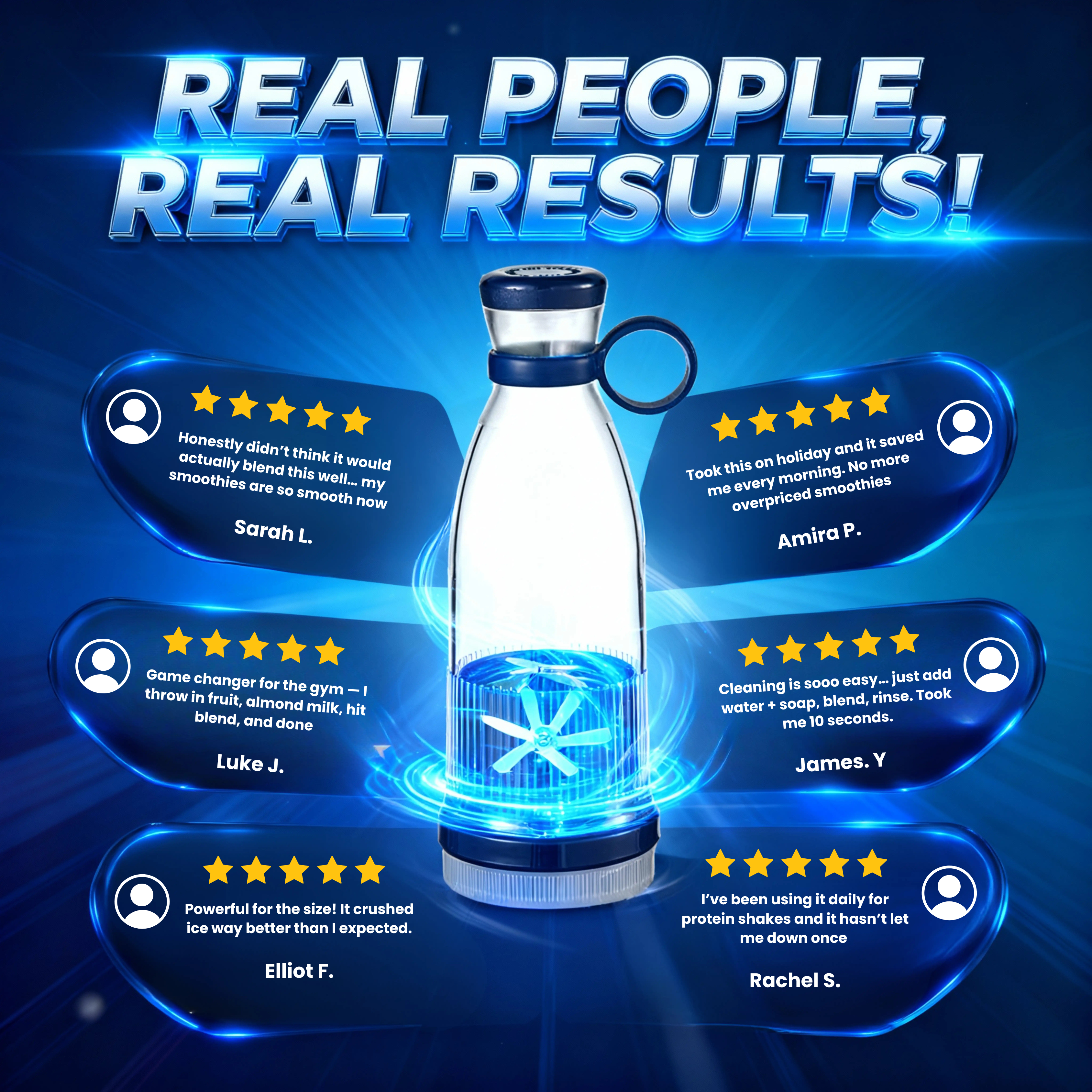 JuiceJet™ - Smoothies in 15 Seconds Anywhere