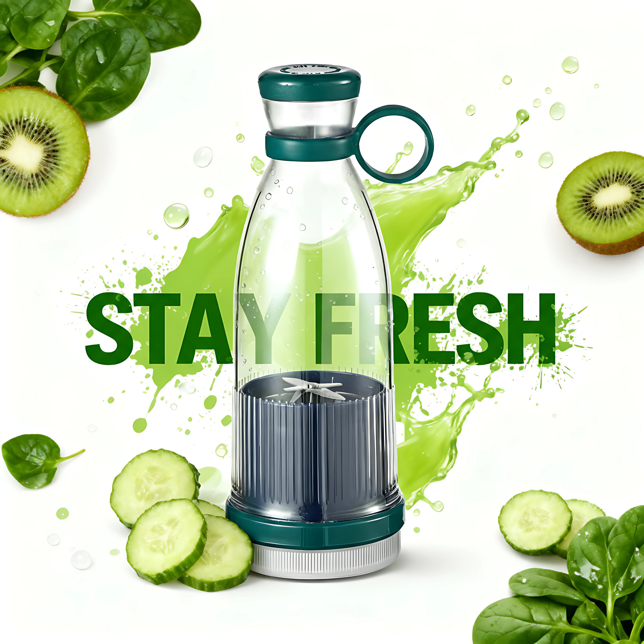 JuiceJet™ - Smoothies in 15 Seconds Anywhere