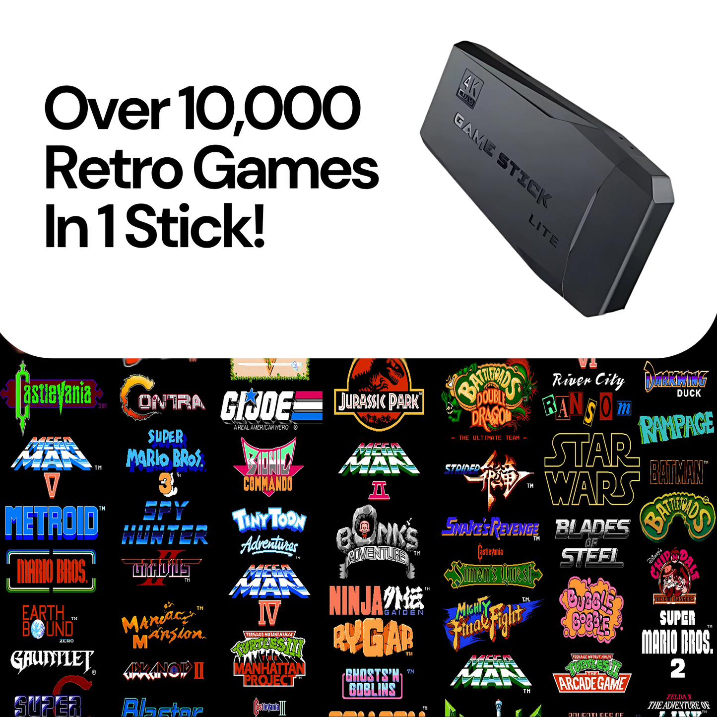 The GameStick™ - Retro Gaming Console
